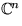 $\mathbb {C}^{n}_{}$